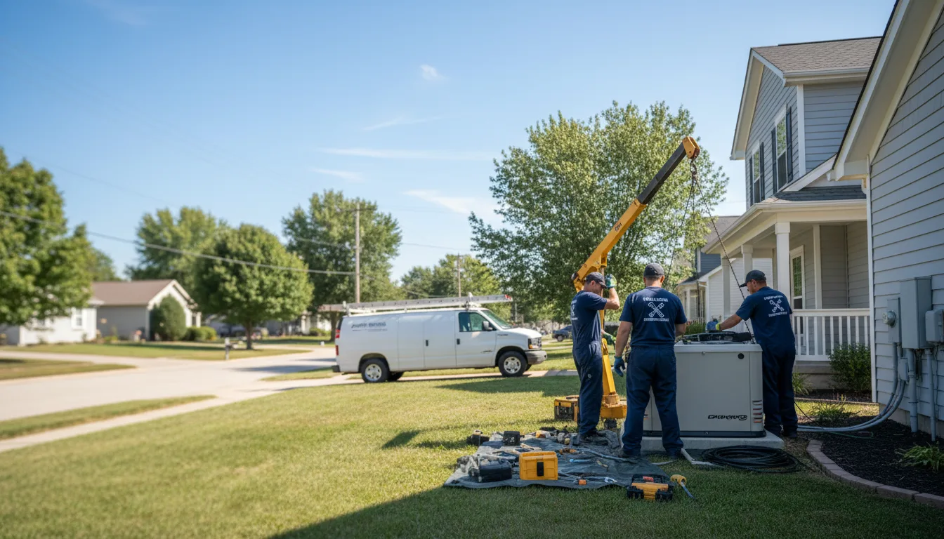 Generator Installation in Prairie Hill, TX near me